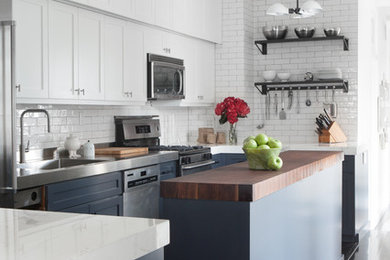 Kitchen photo in Los Angeles