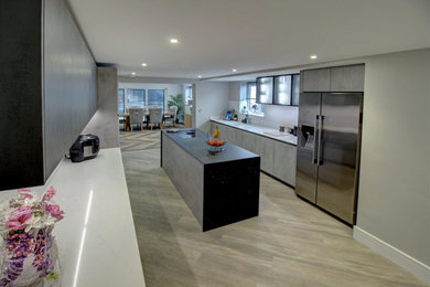 Contemporary kitchen in Other.