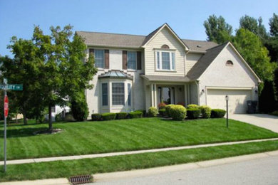 Example of a classic exterior home design in Indianapolis