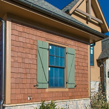 Cliffs at Walnut Cove Custom Color Cedar Shingle