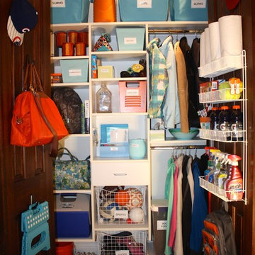 Entryway Closet Organizing Project