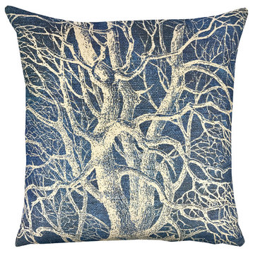Tree Shibori Pillow