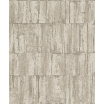 Buck Taupe Horizontal Wallpaper Sample
