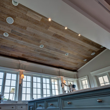 Custom White Oak Ceiling