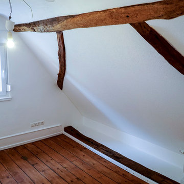 Ankleide mit Dachtragwerk