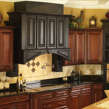above kitchen cabinet
