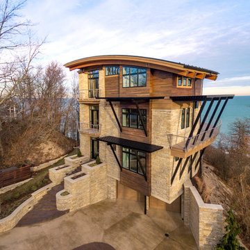 Drone Photo - Exterior View from Street