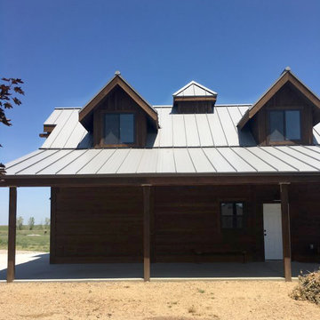 Barn style garage with party loft
