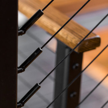 Black Staircase Cables and Fittings