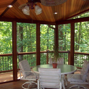 75 Beautiful Tropical Screened-In Porch Pictures & Ideas - August, 2020 ...