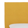 Foreman French Seam Slipcover Headboard, Linen French Yellow, Full