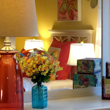 Interior Design - Canyon Lakes (Green, Orange, Gold)