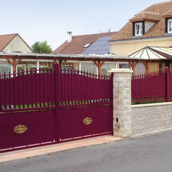 Les Pleins - Alu Trad - Locronan - Home Fencing And Gates