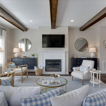 Relaxing Modern French Farmhouse in Midlothian