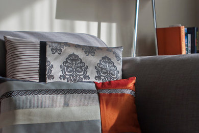 Patchwork cushion by Raimondi Design