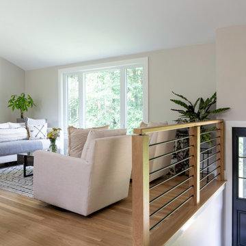 Charcoal + Portmore Open Concept Renovation