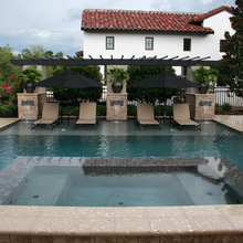 Pool area / back yard