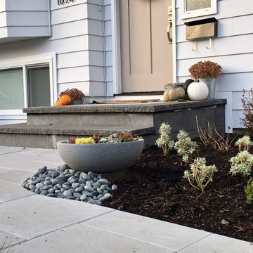 AFTER - Front entry steps