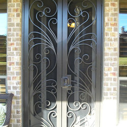 Wrought Iron Screen Doors - Products