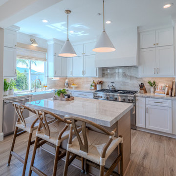 Champagne Quartz Kitchen Remodel