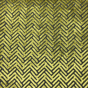 Apollo Burnout Velvet Upholstery Fabric, Palm