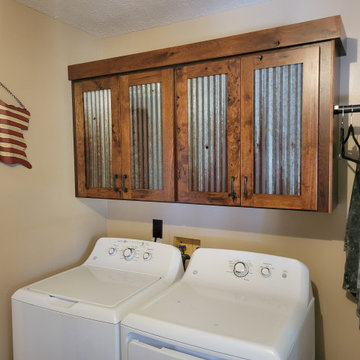 Rustic Kitchen Remodel Done in Hickory Cabinets