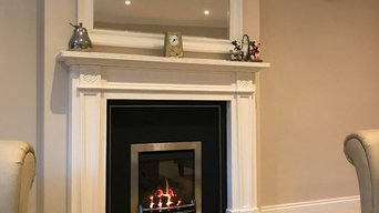 Canford heath- False chimney and new fireplace