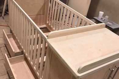 Wooden Baby Crib