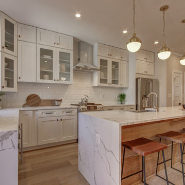 Kitchen Remodeled With Big Cook-top, Extra Cooking Space &Cabinets,Falls Church
