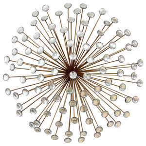 Stratton Home Decor Metallic Starburst Wall Decor Contemporary