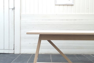 A-frame (canteen) table for Lewes and London clients.