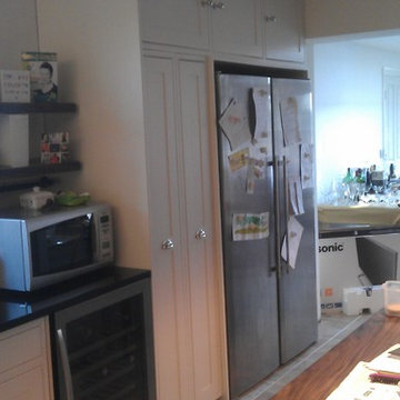 Traditional framed kitchen