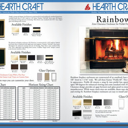 Hearth Craft Brochure Front and Back - Indoor Fireplaces
