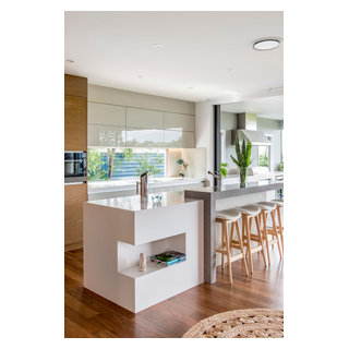 Modern Queenslander - Contemporary - Kitchen - Brisbane - by Darren ...