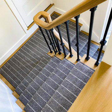 Couristan Addington in Charcoal Stair Runner