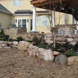 QuarryCut Stone - 40%Brown 40%Dark 20%Plum - Irregular 2 - Siding And Stone Veneer