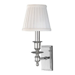 Hudson Valley Lighting - Ludlow 1 Light Wall Sconce in Polished Nickel - Wall Sconces