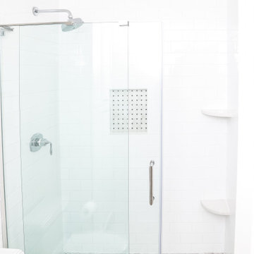 Master & Common Bath Remodel in Park Ridge