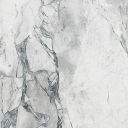 Super White Calacatta Marble Slabs - Kitchen Countertops