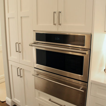 Long Island Clean White Kitchen Design