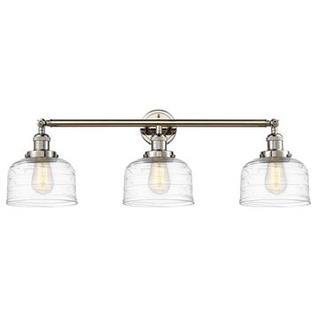 Innovations Bell LED Large Bath Vanity Light 205-PN-G713-LED, Polished Nickel