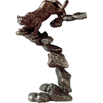 Cougar Bronze Sculpture