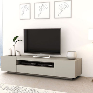 Floor Tv Units in Aluminium | Inspired Elements