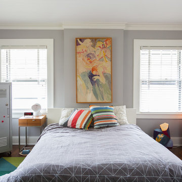 My Houzz: Happy Colors and Modern Touches in a Kansas City Home