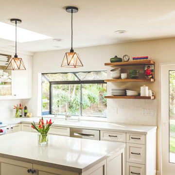 White Shaker Kitchen Thousand Oaks