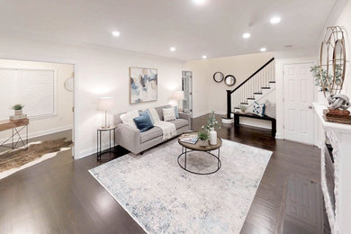 Example of a living room design in Other