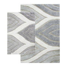 50 Most Por Gray Bath Mats For 2018 Houzz Chesapeake Merchandising Inc Davenport 2 Piece Bath Rug Set Gray