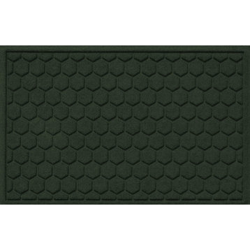Aqua Shield 2'x3' Honeycomb Doormat, Evergreen