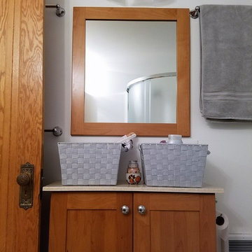 Small Cabin Kitchen and Bathroom remodel