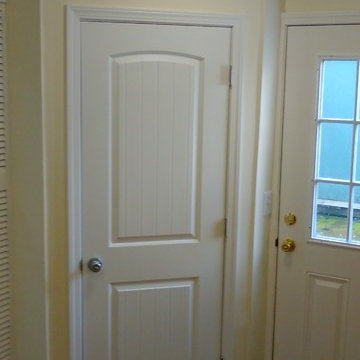 from a utility room to an office remodel